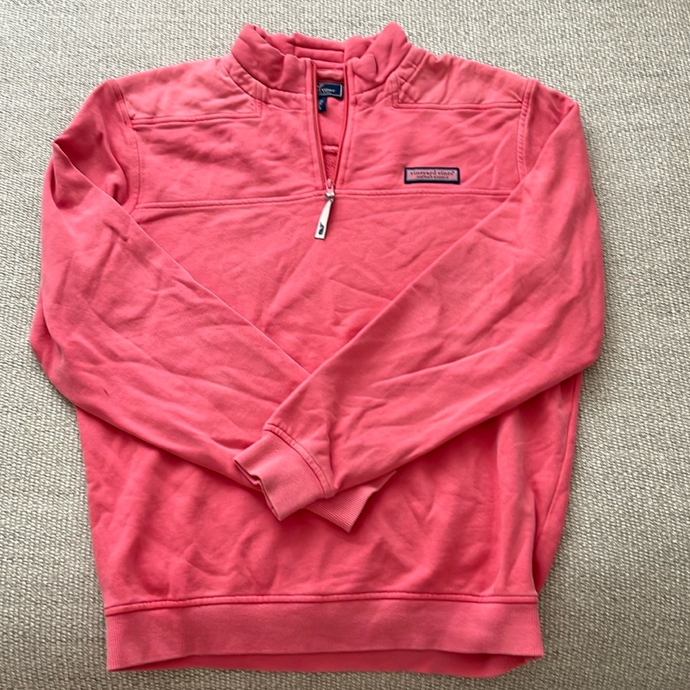 Salmon vineyard vines sweatshirt